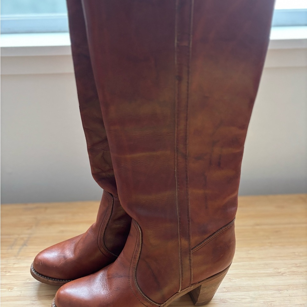 Dexter Heeled Leather Boots